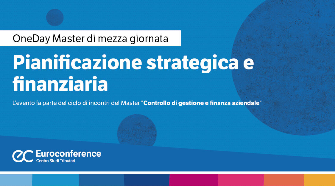 Immagine Pianificazione strategica e finanziaria | Euroconference